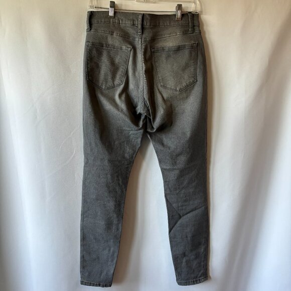 Banana Republic Women's Grey Denim High Rise Skinny Jeans Size 27/4 - Picture 6 of 10